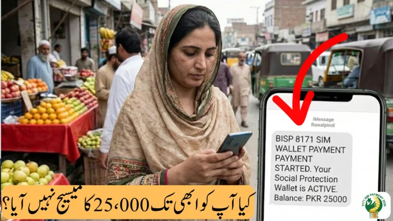 BISP 8171 SIM Wallet Payment Started – Check If Your Social Protection Wallet Is Active